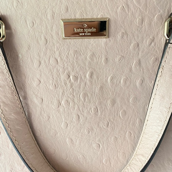 Kate Spade Blush Textured Tote with strap - Picture 3 of 16